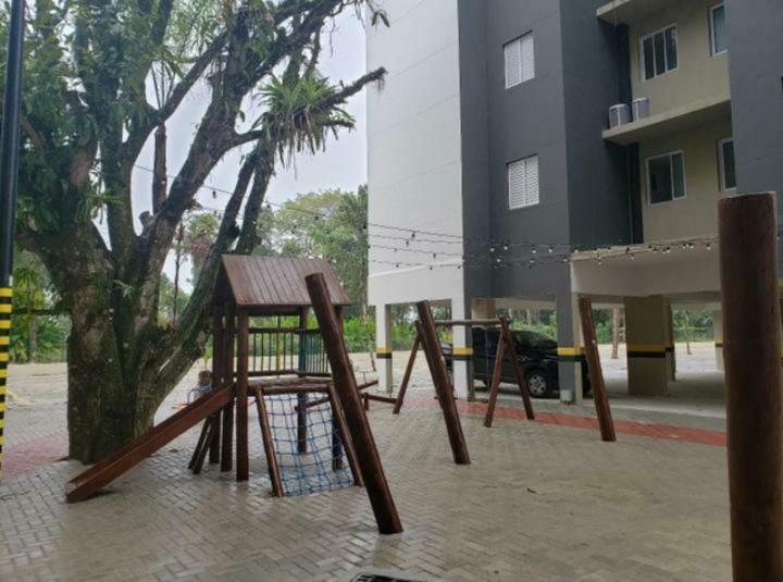 Jardim Das Palmeiras II Home Resort Jp2 Ubatuba - Apartamento Com 2 Dorms, 1 Suite, Churrasqueira Gourmet, Piscina Adulto E Infantil, Jacuzzi Aquecida, Sauna, Academia, Salao De Jogos E Playground Exterior foto
